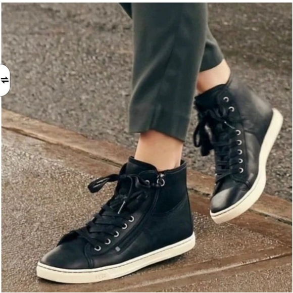 UGG Australia Blaney Trainer Leather Fashion Hi-Top Sneakers Size 7 - Picture 8 of 8